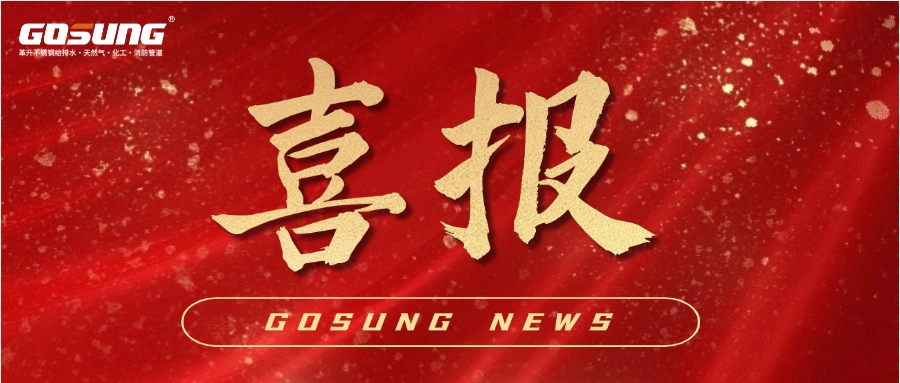 GOSUNG資訊丨全競標最高分！GOSUNG強勢中標醴陵水務項目，領跑不銹鋼管道行業新高度！
